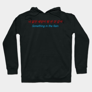 HANGEUL The world seems empty without you Hoodie